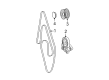 Diagram for Mercedes-Benz E320 Drive Belt - 001-993-86-96-64
