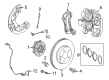 Diagram for Mercedes-Benz GLE450 Brake Pads - 000-420-38-02