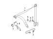 Diagram for Mercedes-Benz C250 Seat Belt - 204-860-53-86-9C94