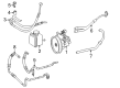 Diagram for Mercedes-Benz Power Steering Reservoir - 000-460-11-83