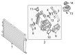 Diagram for Mercedes-Benz G550 Intercooler - 177-090-04-00
