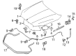 Diagram for Mercedes-Benz S550e Lift Support - 222-980-01-64