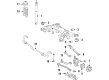 Diagram for Mercedes-Benz C350 Strut Mounts - 204-320-09-73