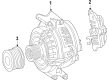 Diagram for Mercedes-Benz CLA35 AMG Voltage Regulator - 000-154-16-00