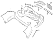 Diagram for Mercedes-Benz EQS 450+ SUV Bumper - 296-885-17-01-9999