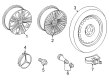 Diagram for Mercedes-Benz Wheel Cover - 000-400-58-00-9283