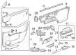 Diagram for Mercedes-Benz EQB 250+ Armrest - 247-720-73-07-9H93