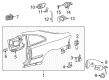 Diagram for Mercedes-Benz CLK430 Fuel Door - 208-750-02-06