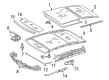 Diagram for Mercedes-Benz Sunroof Cable - 203-829-00-54
