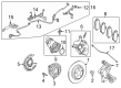 Diagram for Mercedes-Benz EQB 250+ ABS Sensor - 247-905-01-00