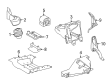 Diagram for Mercedes-Benz S550 Engine Mount - 221-240-01-02