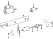 Diagram for Mercedes-Benz SLK32 AMG Starter Brush - 001-151-08-14