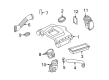 Diagram for Mercedes-Benz GL450 Air Duct - 164-505-13-61