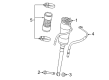 Diagram for Mercedes-Benz CL550 Air Hose - 221-997-02-52