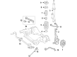 Diagram for Mercedes-Benz C63 AMG S Brake Dust Shields - 205-323-49-00-64