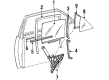 Diagram for Mercedes-Benz 380SE Exterior Door Handle - 126-760-79-59