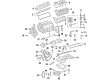 Diagram for Mercedes-Benz Valve Stem Seal - 612-050-00-58