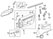Diagram for Mercedes-Benz C250 Power Window Switch - 204-905-39-05-65-9107