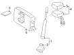 Diagram for Mercedes-Benz Antenna Mast - 208-820-05-75