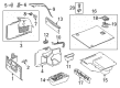 Diagram for Mercedes-Benz S550e Interior Lights - 000-906-28-03-9051