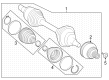 Diagram for Mercedes-Benz EQS 450 SUV CV Boot - 297-330-83-01
