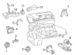 Diagram for Mercedes-Benz SLK230 Engine Mount - 220-240-19-17