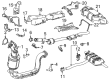 Diagram for Mercedes-Benz GLA250 Exhaust Pipe - 247-490-84-04