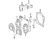 Diagram for Mercedes-Benz 190E Fan Shroud - 201-500-02-55