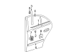 Diagram for Mercedes-Benz E320 Door Moldings - 211-690-06-80
