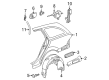 Diagram for Mercedes-Benz E500 Fuel Door - 211-750-03-06