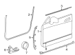 Diagram for Mercedes-Benz CLS400 Door Seal - 218-720-04-24