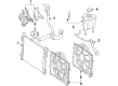 Diagram for Mercedes-Benz Radiator fan - 203-500-05-93
