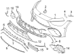 Diagram for Mercedes-Benz AMG GT 63 Grille - 290-885-72-02