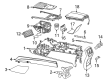 Diagram for Mercedes-Benz G63 AMG Center Console - 465-680-18-00-8T92