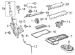 Diagram for Mercedes-Benz CL600 Dipstick Tube - 137-010-02-66