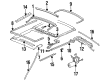 Diagram for Mercedes-Benz 300SD Sunroof Cable - 126-780-16-89