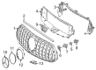 Diagram for Mercedes-Benz Emblem - 000-880-05-00