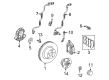 Diagram for Mercedes-Benz CL500 ABS Sensor - 220-540-01-17-64