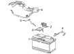Diagram for Mercedes-Benz GLE53 AMG SUV Ground Cables - 000-905-39-16