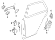 Diagram for Mercedes-Benz ML320 Door Lock Actuator - 164-730-34-35
