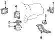 Diagram for Mercedes-Benz S350 Engine Mount - 140-240-09-18