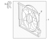 Diagram for Mercedes-Benz E320 Fan Shroud - 211-505-05-55