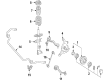 Diagram for Mercedes-Benz SLC43 AMG Strut Housing - 172-320-15-00