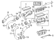 Diagram for Mercedes-Benz GL450 Air Duct - 278-090-24-82