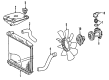 Diagram for Mercedes-Benz 500SEL Coolant Reservoir Hose - 126-501-25-82