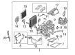 Diagram for Mercedes-Benz S450 Cabin Air Filter - 222-830-04-18