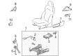 Diagram for Mercedes-Benz Seat Motor - 208-820-08-42