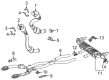 Diagram for Mercedes-Benz GLE63 AMG S Exhaust Pipe - 167-490-03-04