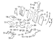 Diagram for Mercedes-Benz R350 Seat Covers - 251-930-15-86-9D88