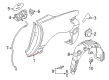 Diagram for Mercedes-Benz SLC300 Wheelhouse - 172-690-05-00